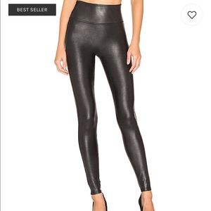 Spanx Faux Leather Leggings NWT